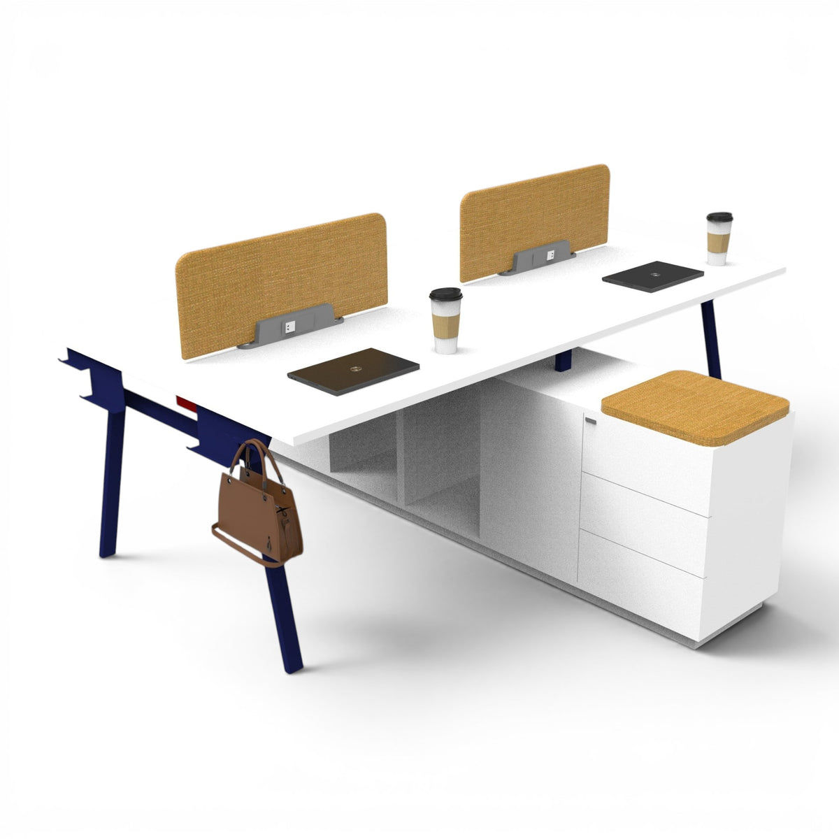 Novo Modern Office Workstation - Elhelow Style office furniture, image 2