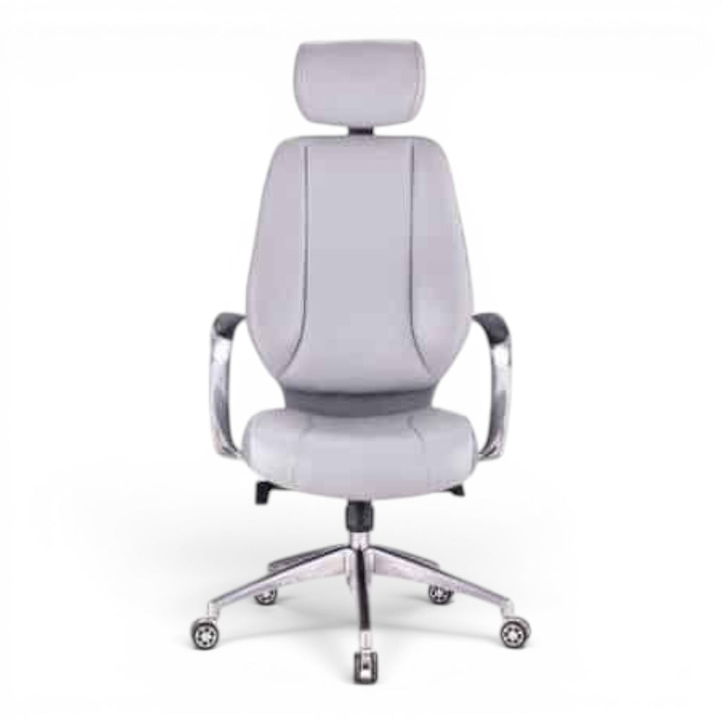 Best Gray Modern Chair for Managers - Elhelow Style office furniture, image 1