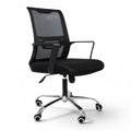 Black Ergonomic Task Chair - Elhelow Style office furniture, image 2