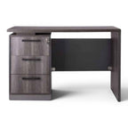 Best Modern Gray Desk With 3 Drawers - Elhelow Style office furniture, image 2