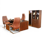 Glass Manager Desk - Elhelow Style office furniture, image 1