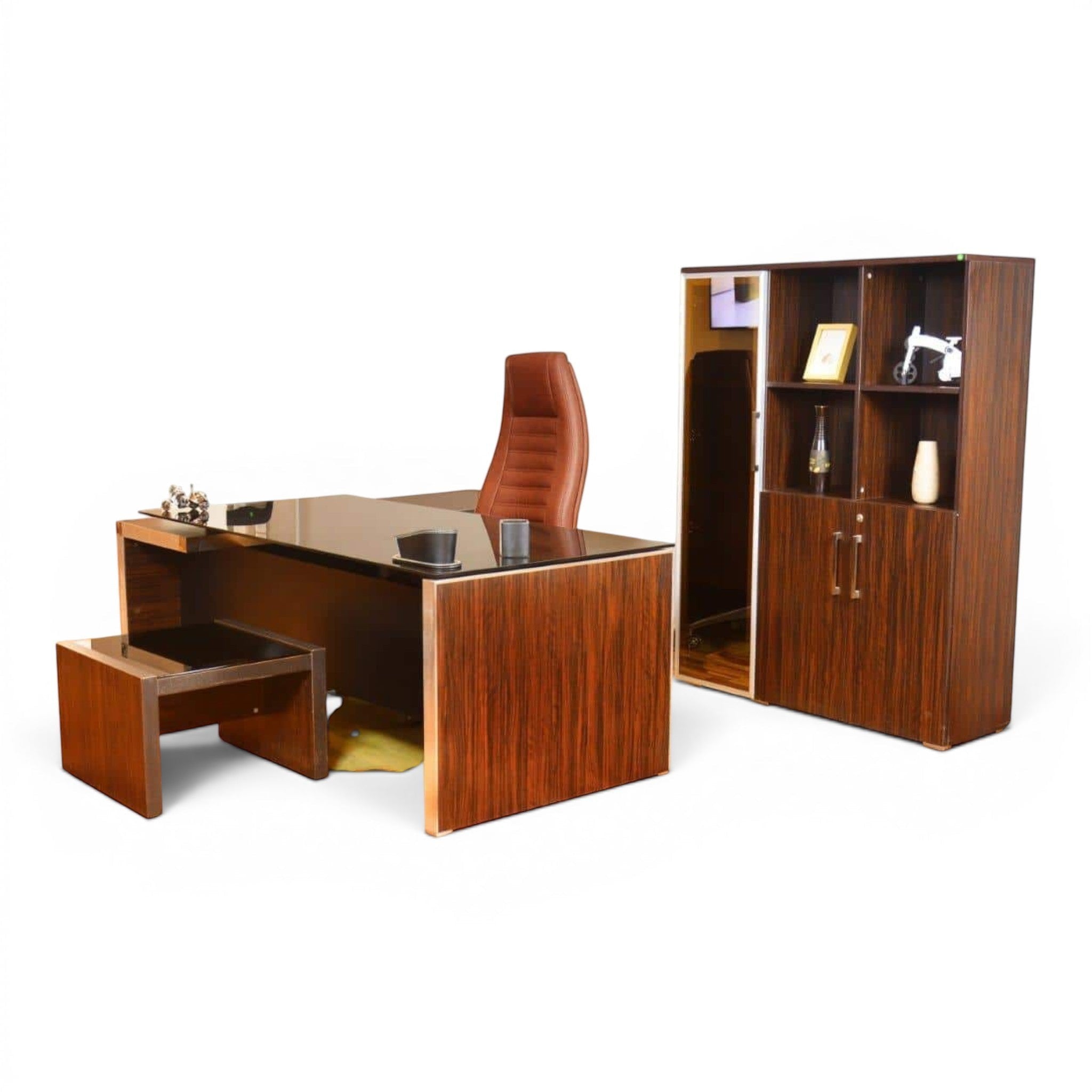 Glass Manager Desk - Elhelow Style office furniture, image 3