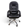 High manager Leather Office Chair Black - Elhelow Style office furniture, image 1