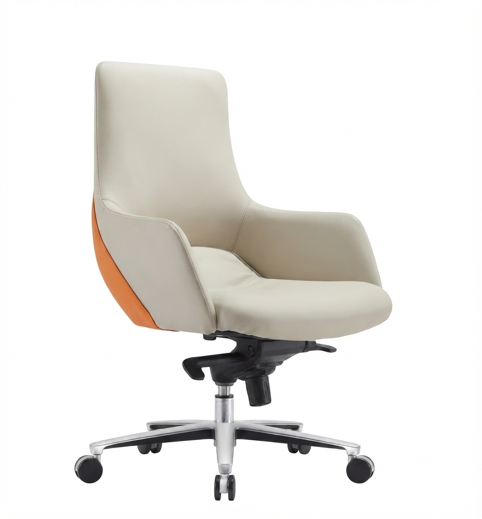 Aura Leather Chair | Premium High-Back Office Seating - Elhelow Style office furniture, image 1