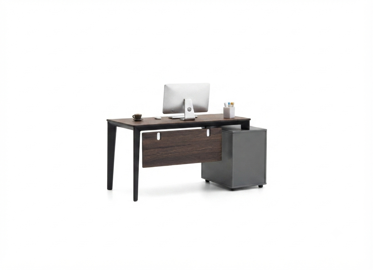 Marol Manager Desk | Best Administrative Desk for Corporate Offices - Elhelow Style office furniture, image 1