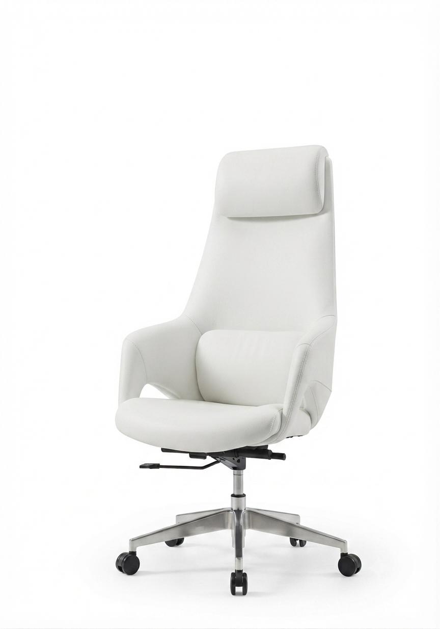 Regzy Executive Leather Chair | Premium High-Back Office Seating - Elhelow Style office furniture, image 3