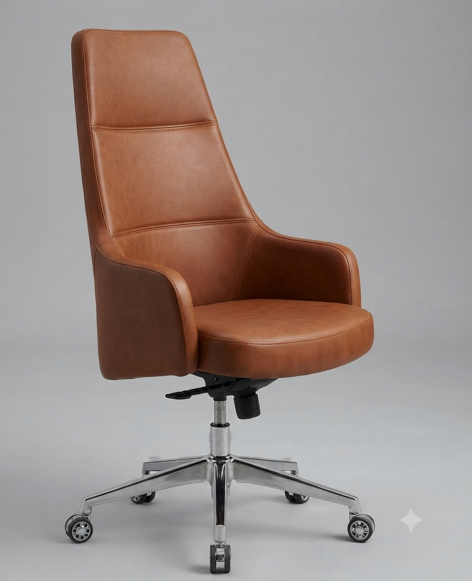 Wixer Executive Leather Chair | Premium High-Back Office Seating - Elhelow Style office furniture, image 5
