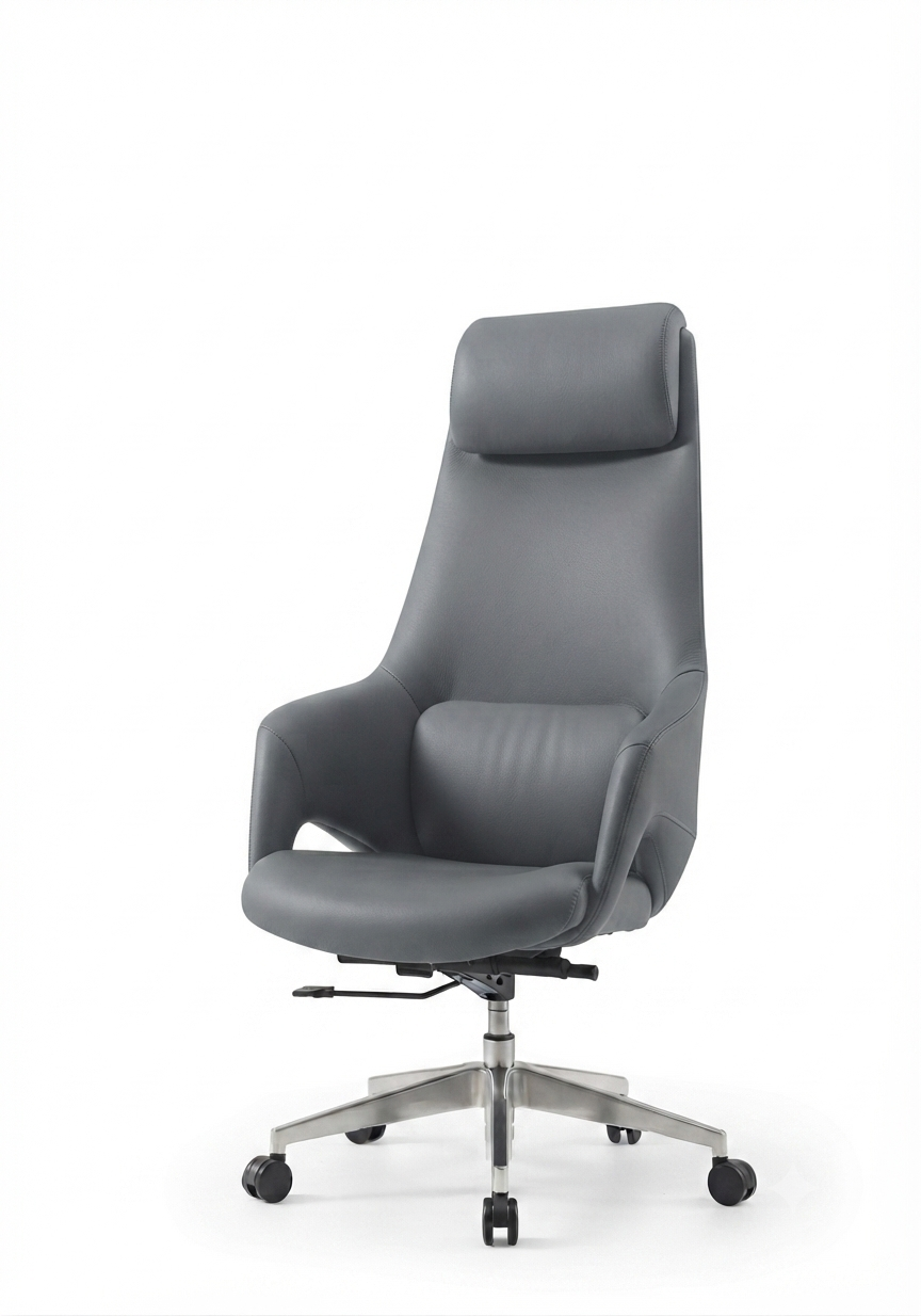 Regzy Executive Leather Chair | Premium High-Back Office Seating - Elhelow Style office furniture, image 4