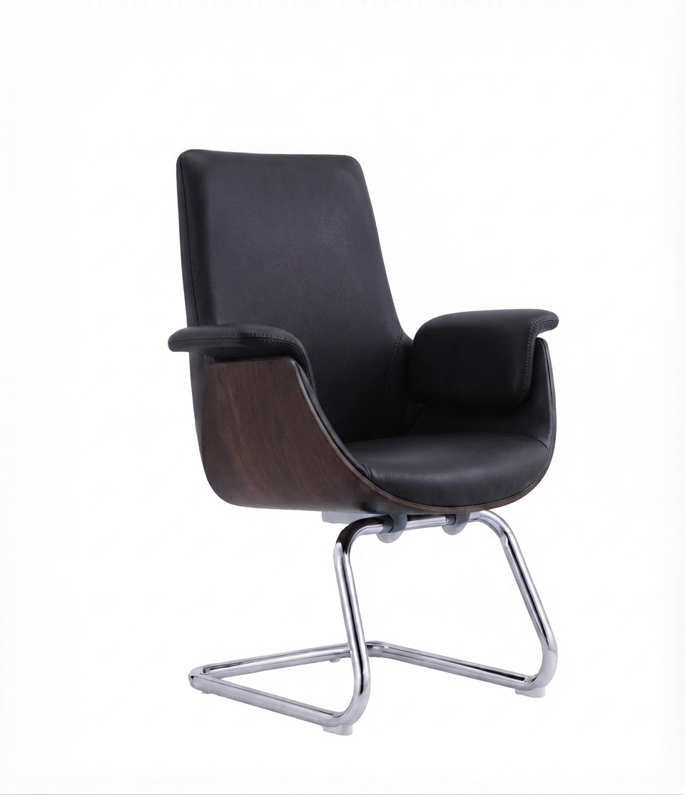 Neugy Comfort Waiting Back Leather Chair | Premium High-Back Office Seating - Elhelow Style office furniture, image 4