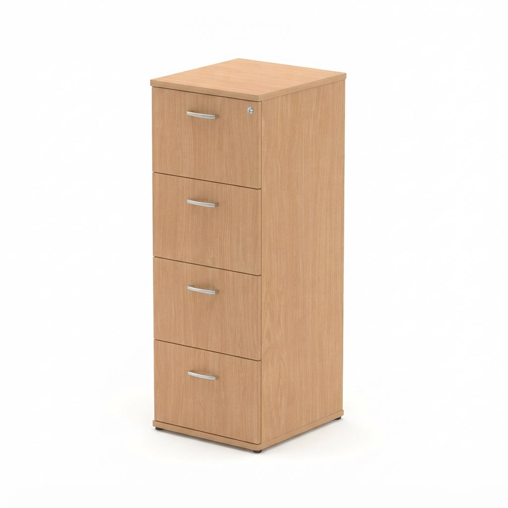 Wooden Shannon 4 Drawer