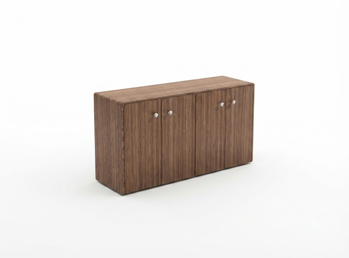 Next Executive Cabinet | Wooden Storage with Doors & Shelves - Elhelow Style office furniture, image 1