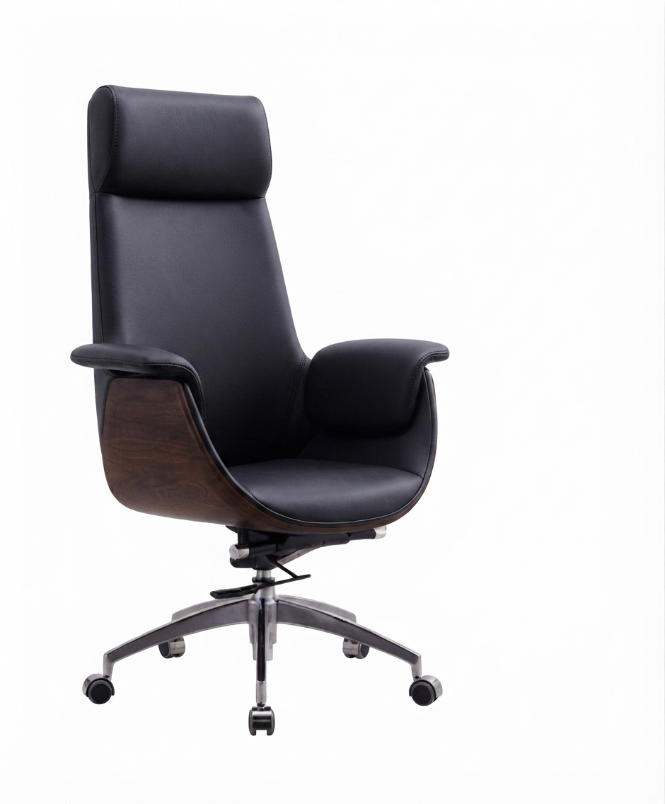 Neugy Executive Leather Chair | Premium High-Back Office Seating - Elhelow Style office furniture, image 2