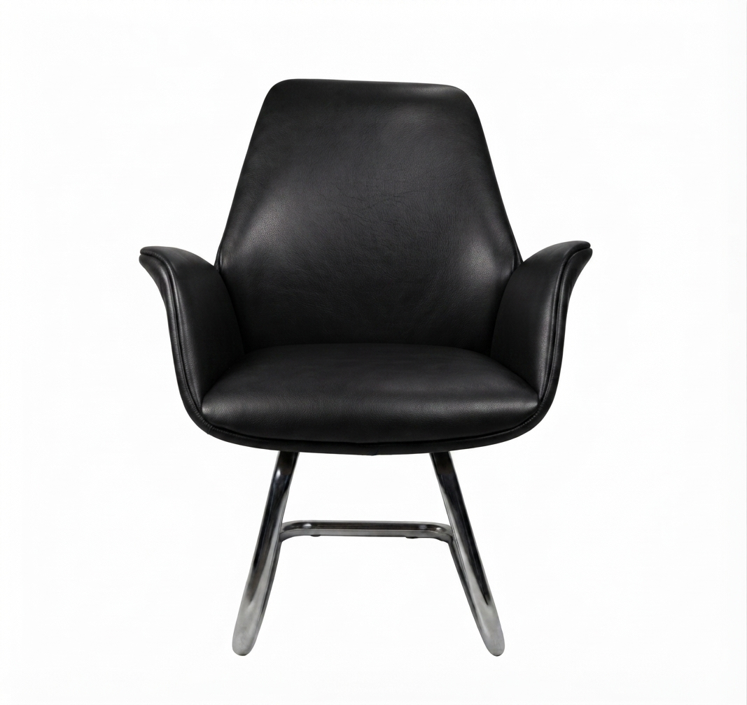 Jake Comfort Waiting Back Leather Chair | Premium High-Back Office Seating - Elhelow Style office furniture, image 2