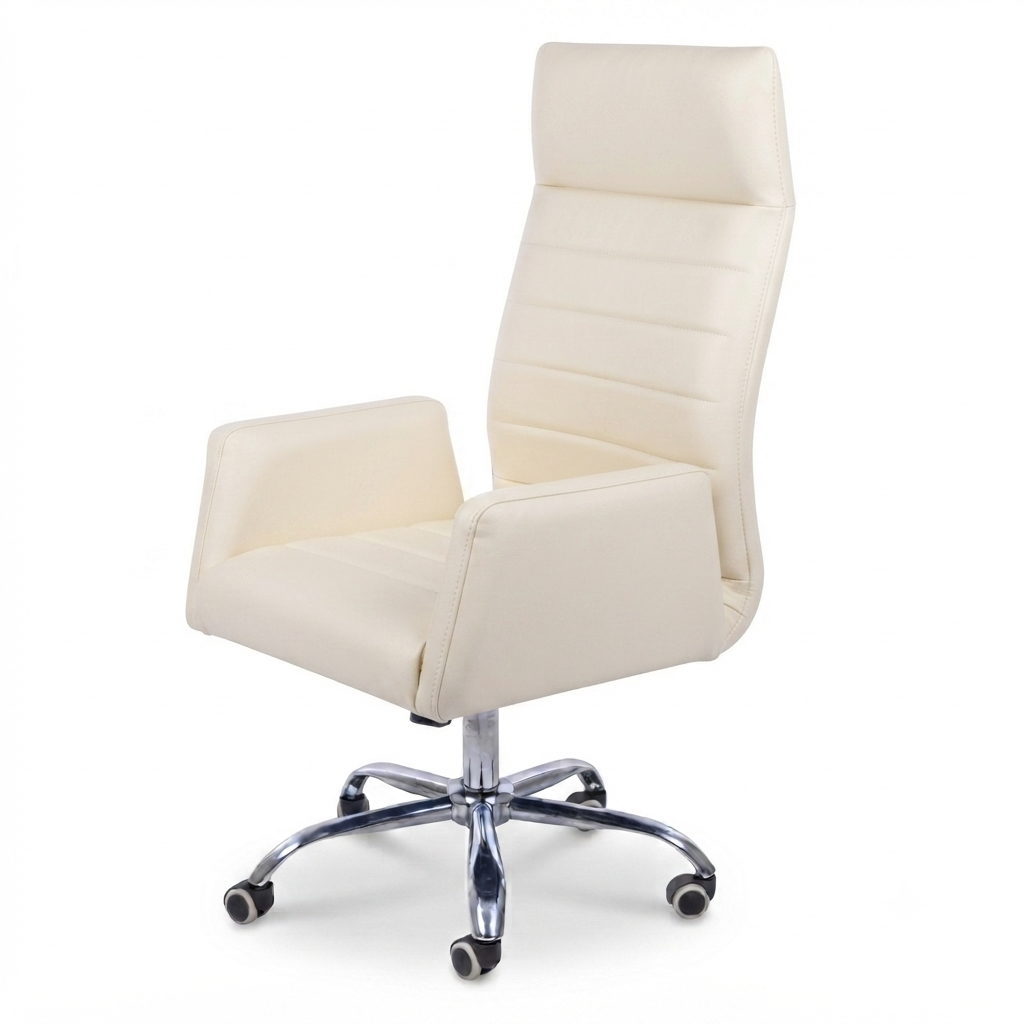 Best Modern Blue Leather Chair | Luxury Executive Seating - Elhelow Style office furniture, image 1