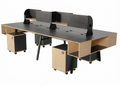 4-Person Workstation Desk