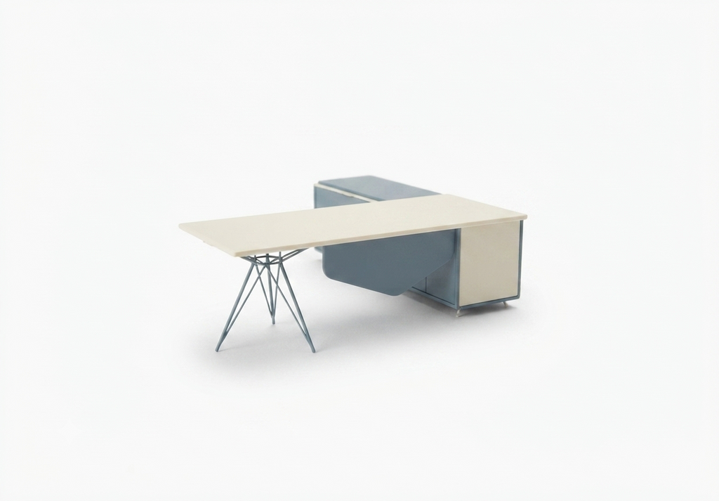Brown Manager Desk | Premium High-End Corporate Office Desk - Elhelow Style office furniture, image 1