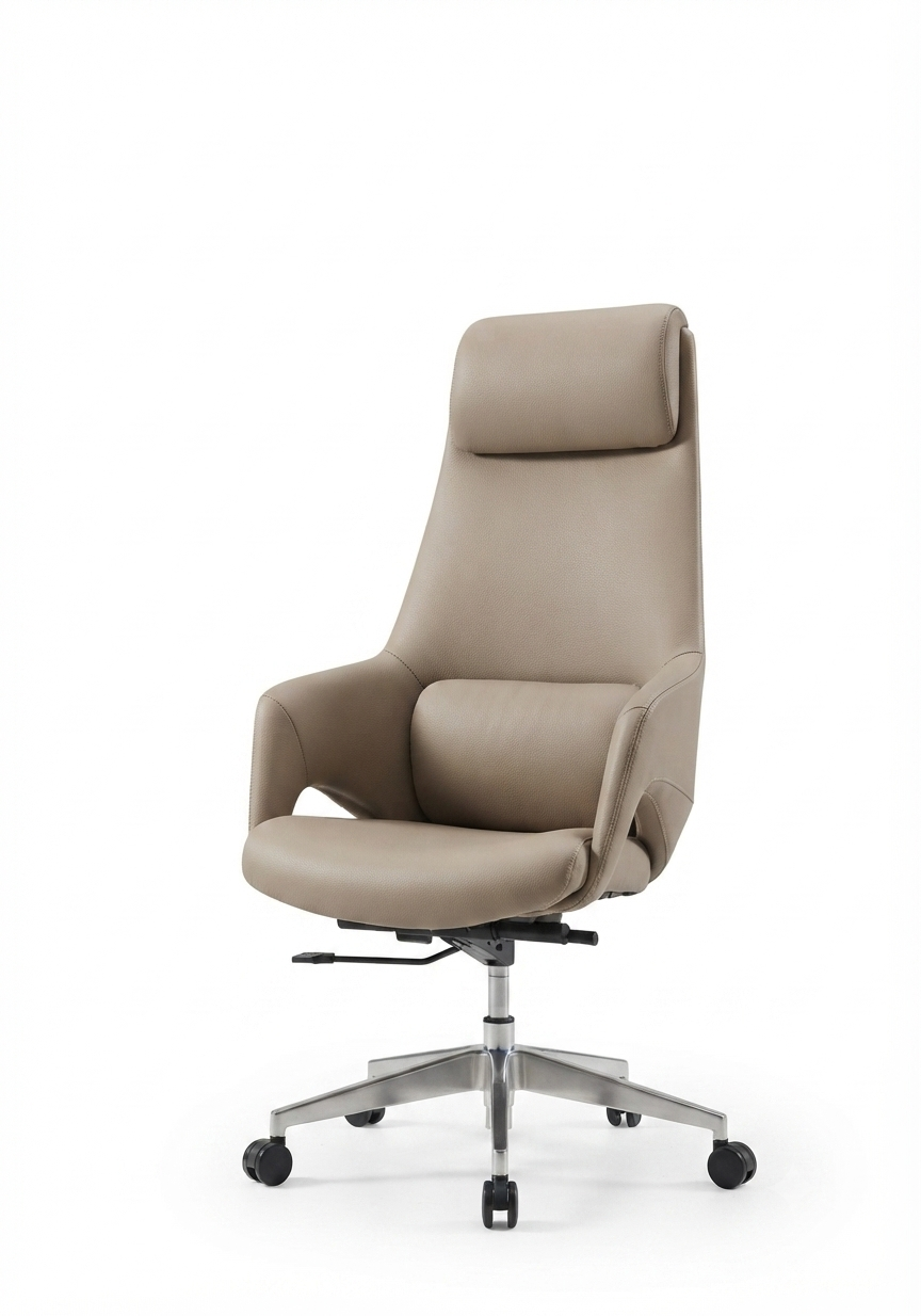 Regzy Executive Leather Chair | Premium High-Back Office Seating - Elhelow Style office furniture, image 2