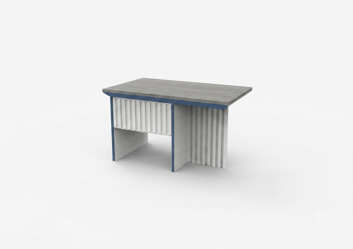 Vision Waiting Table | Small 60x60cm Office Side Table - Elhelow Style office furniture, image 1