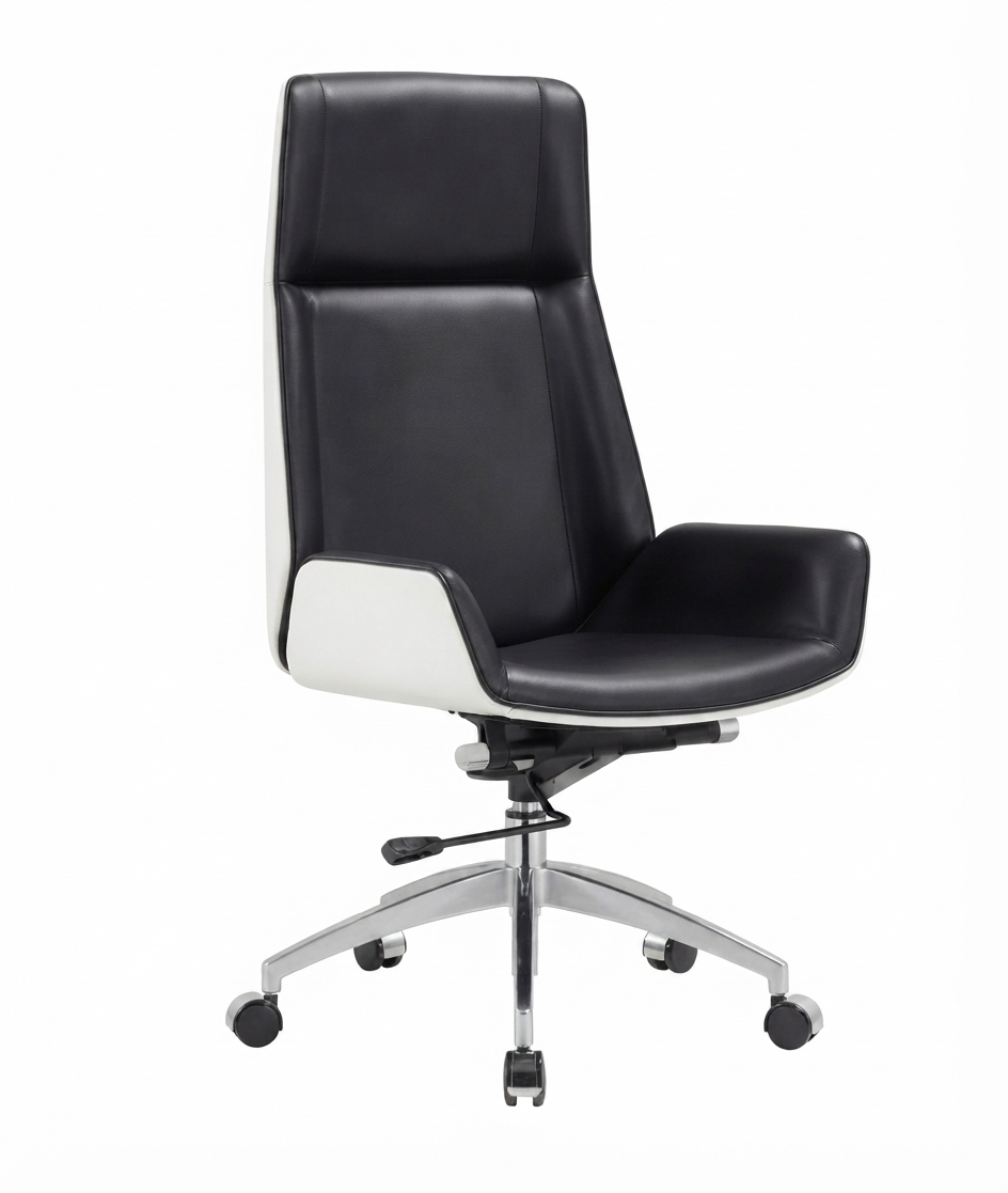 Quwdy Executive Leather Chair | Premium High-Back Office Seating - Elhelow Style office furniture, image 1
