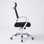 Nova High Mesh Office Chair White frame