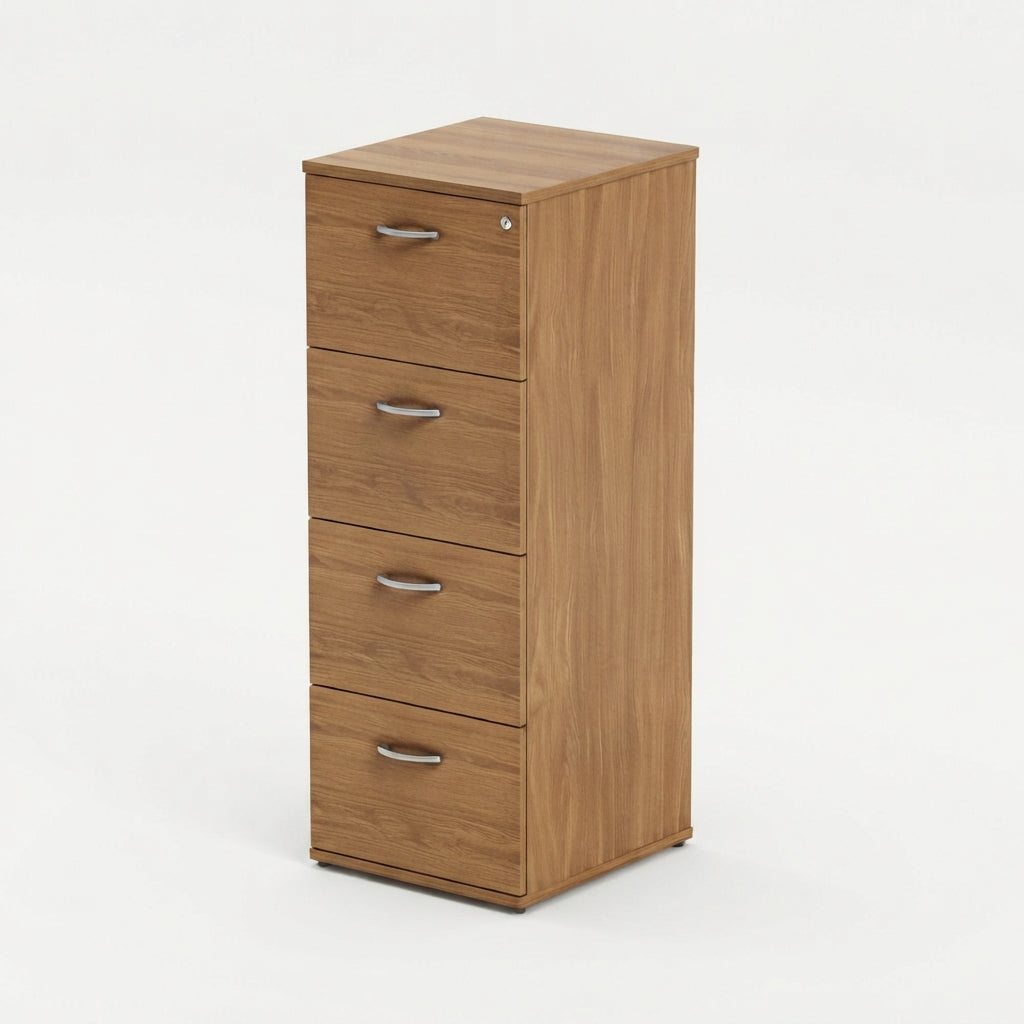 Wooden Shannon 4 Drawer