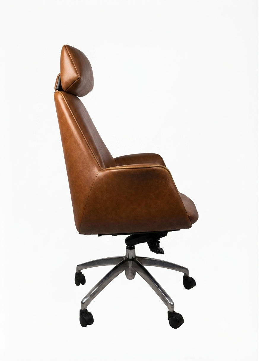 Jake Executive Leather Chair | Premium High-Back Office Seating - Elhelow Style office furniture, image 1