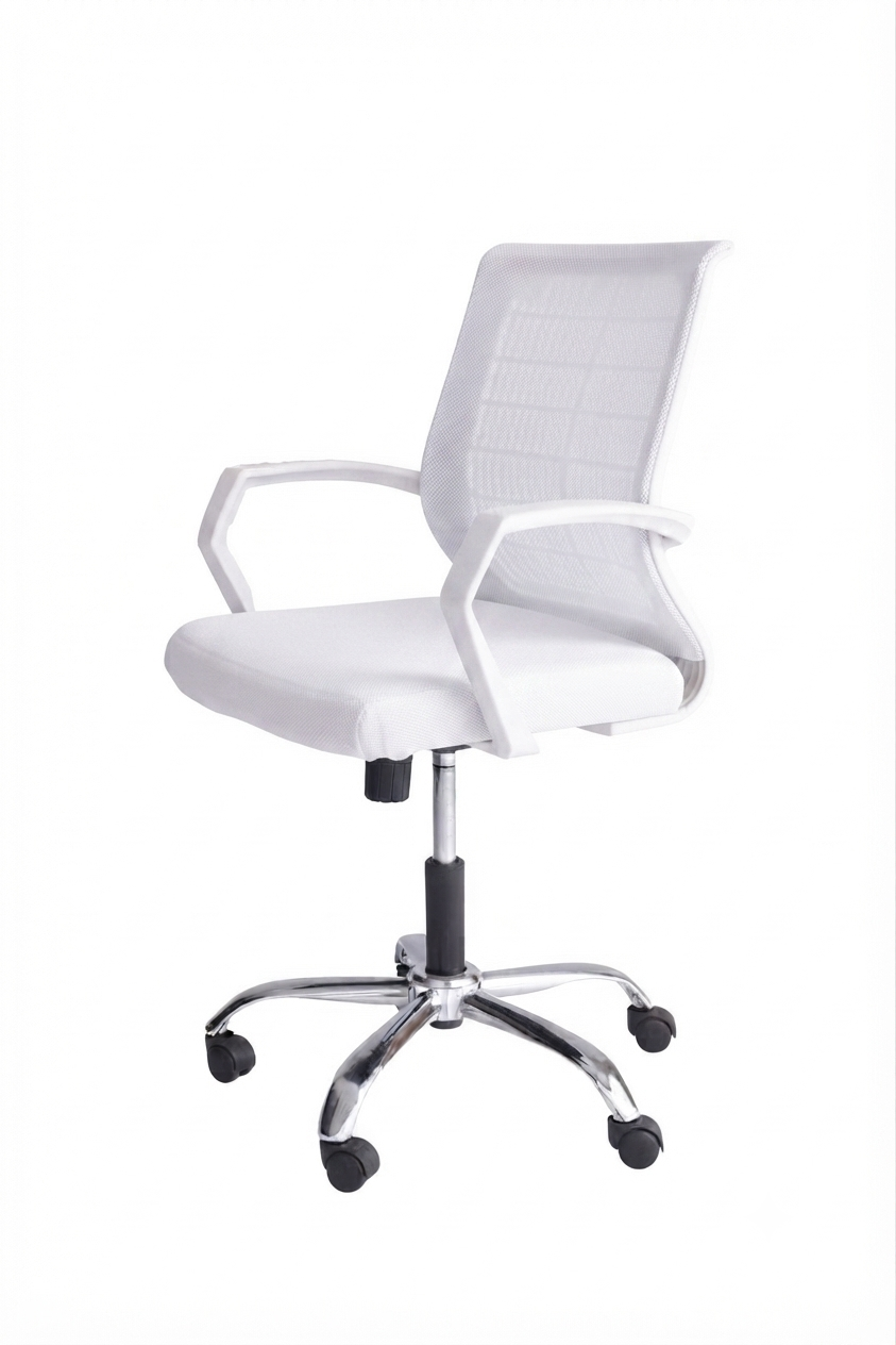Nova Mesh Office Chair White Frame | Elhelow Style Egypt - Elhelow Style office furniture, image 3