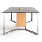 Meeting table with wooden storage compartment - Elhelow Style office furniture, image 3