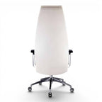 Best White Leather Luxury Chair - Elhelow Style office furniture, image 4