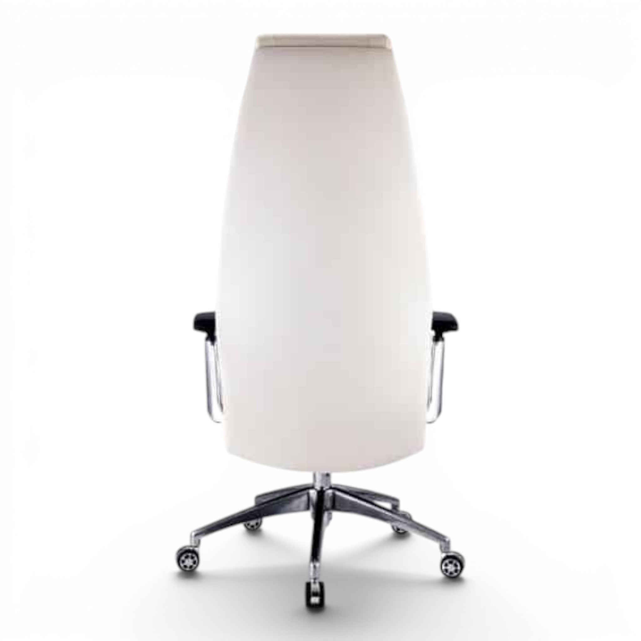 Best White Leather Luxury Chair - Elhelow Style office furniture, image 4