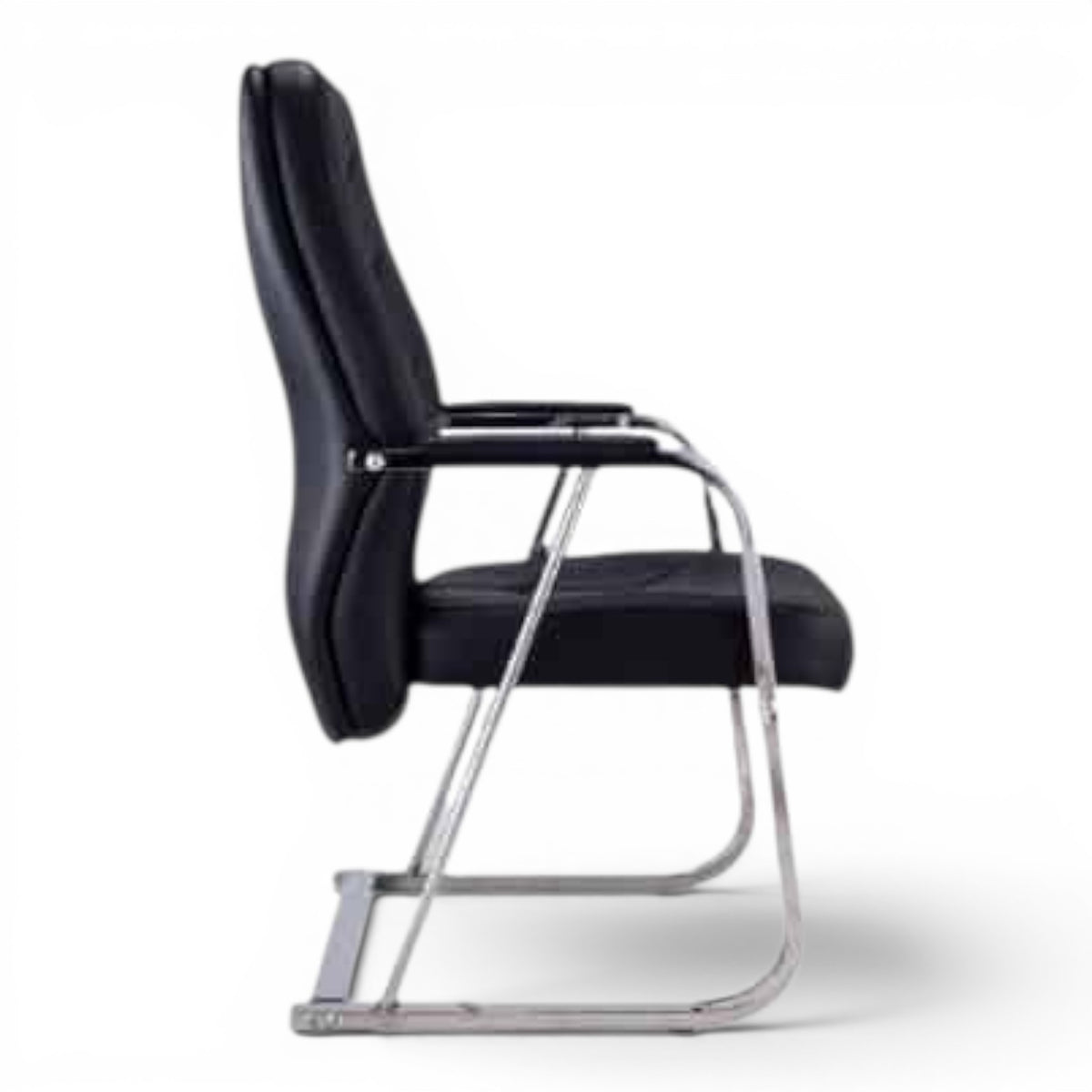 Discover the Elegant of Waiting Black Leather Chair - Elhelow Style office furniture, image 3