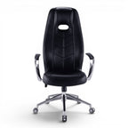 Black Leather Manager Chair - Elhelow Style office furniture, image 1