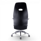 Black Leather Manager Chair - Elhelow Style office furniture, image 4