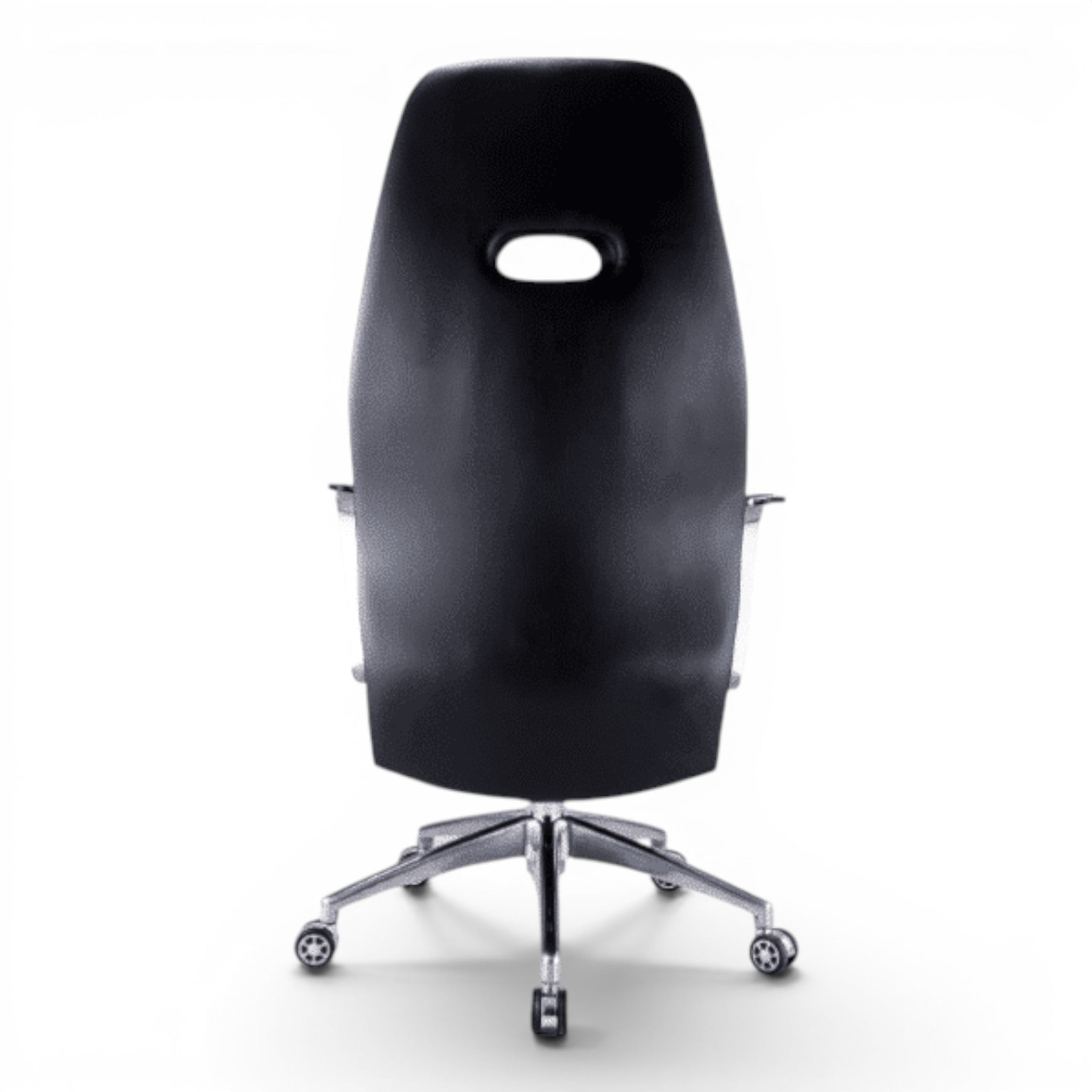 Black Leather Manager Chair - Elhelow Style office furniture, image 4