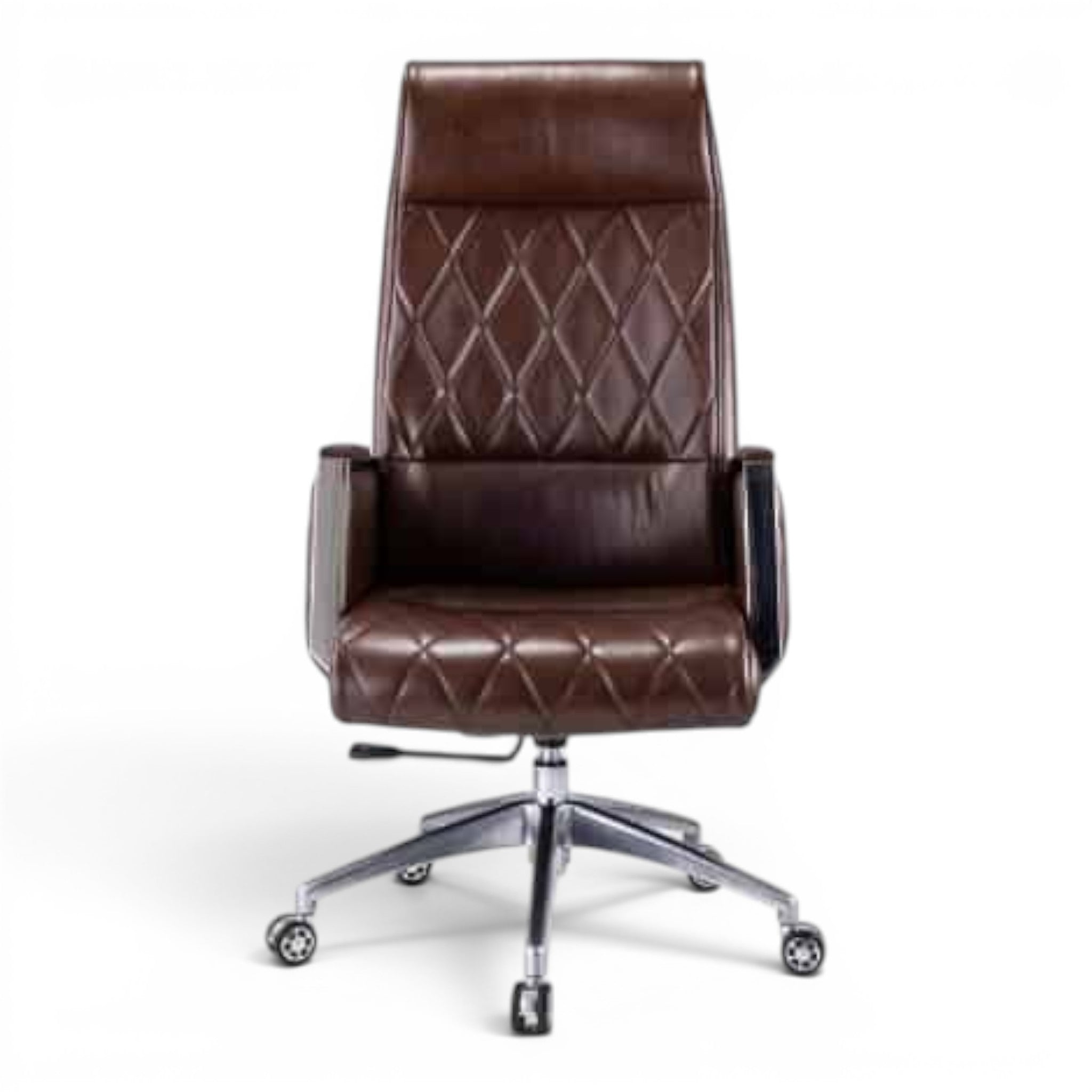 Best Brown Leather Executive Office Chair - Elhelow Style office furniture, image 1