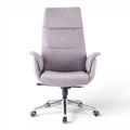 Best Recliner Gray Upper Management Chair - Elhelow Style office furniture, image 1