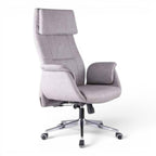 Best Recliner Gray Upper Management Chair - Elhelow Style office furniture, image 2