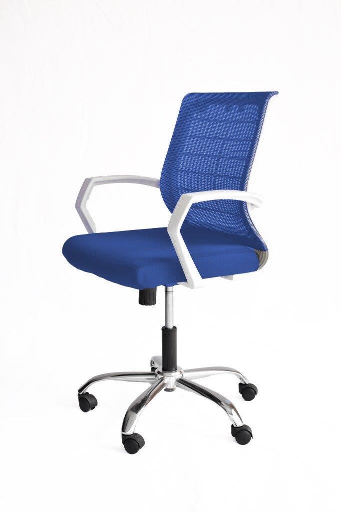 Nova Mesh Office Chair White frame