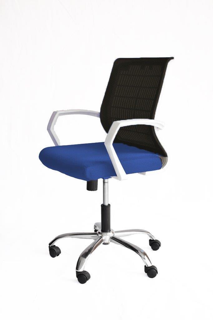 Nova Mesh Office Chair White frame