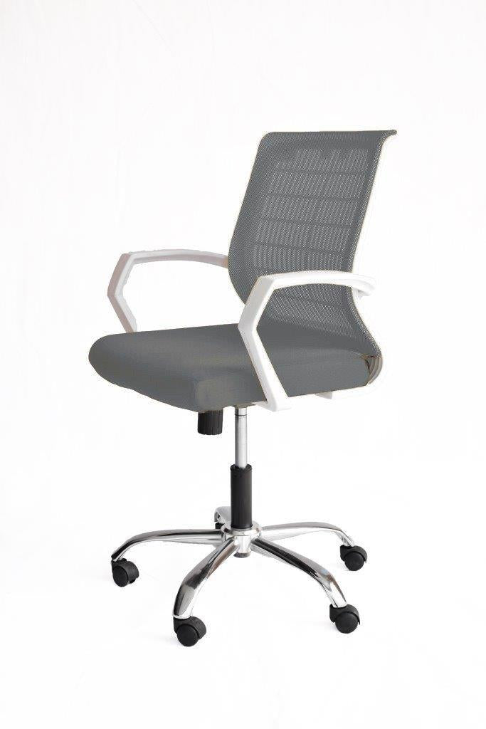 Nova Mesh Office Chair White frame