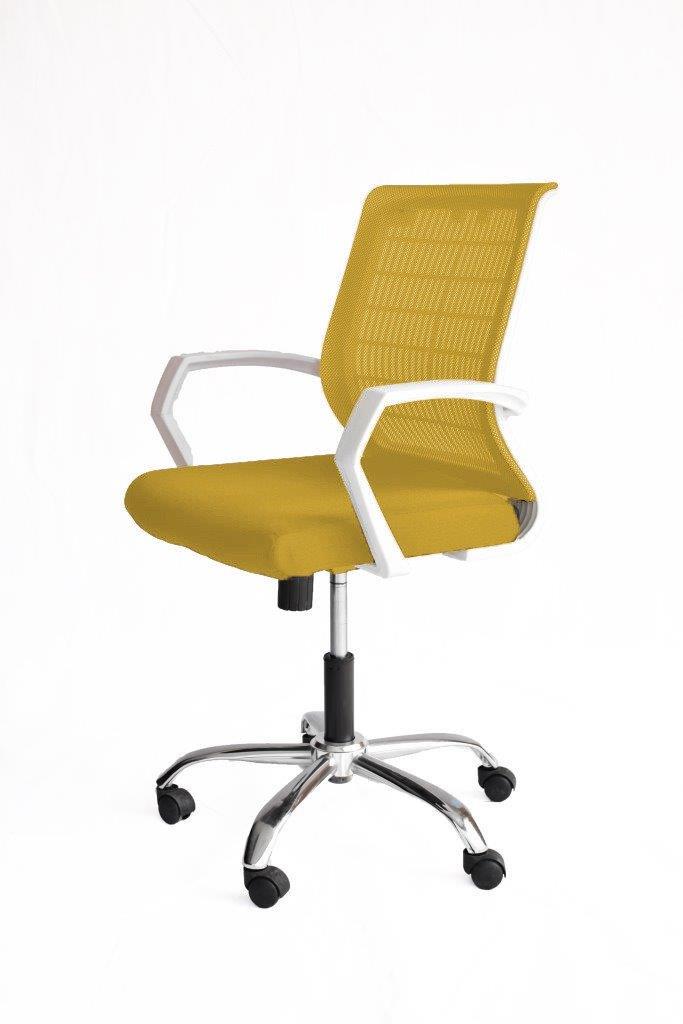 Nova Mesh Office Chair White frame