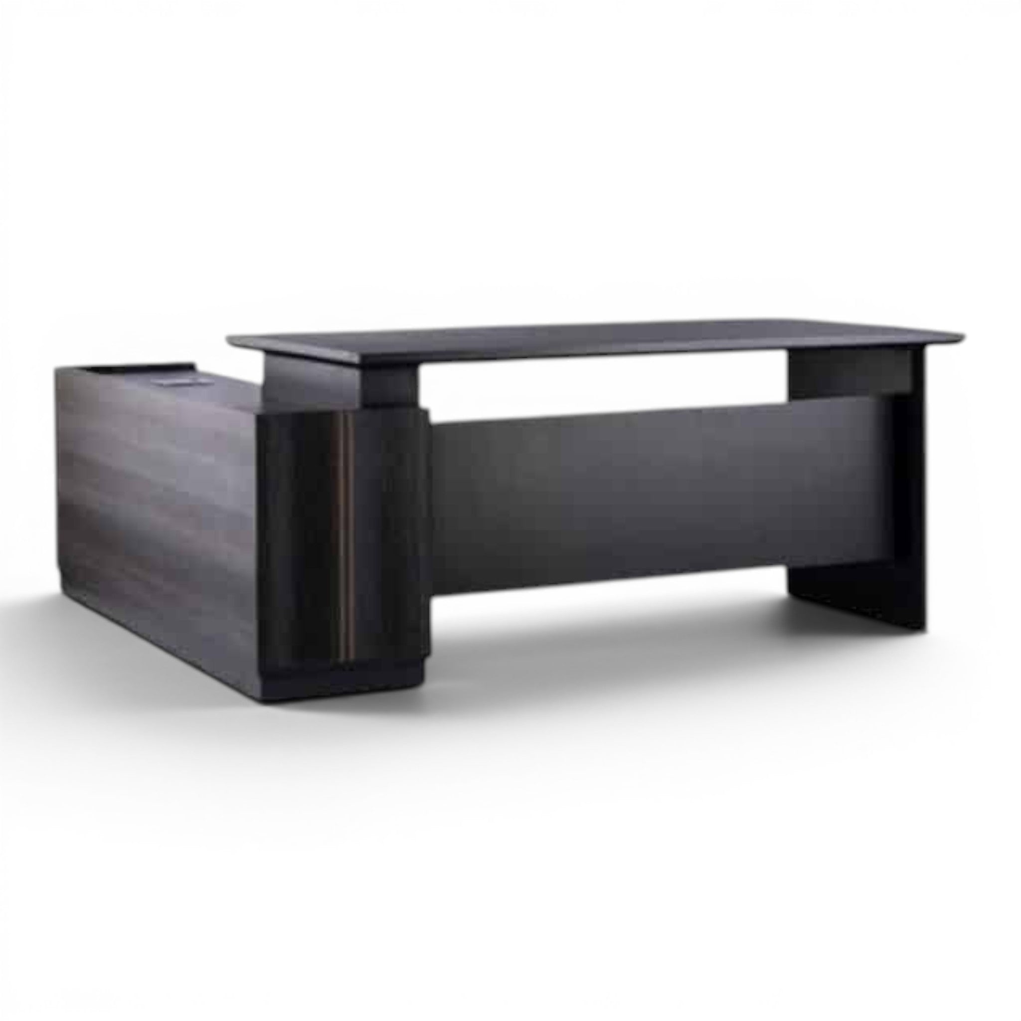 Gray Manager Desk - Elhelow Style office furniture, image 1