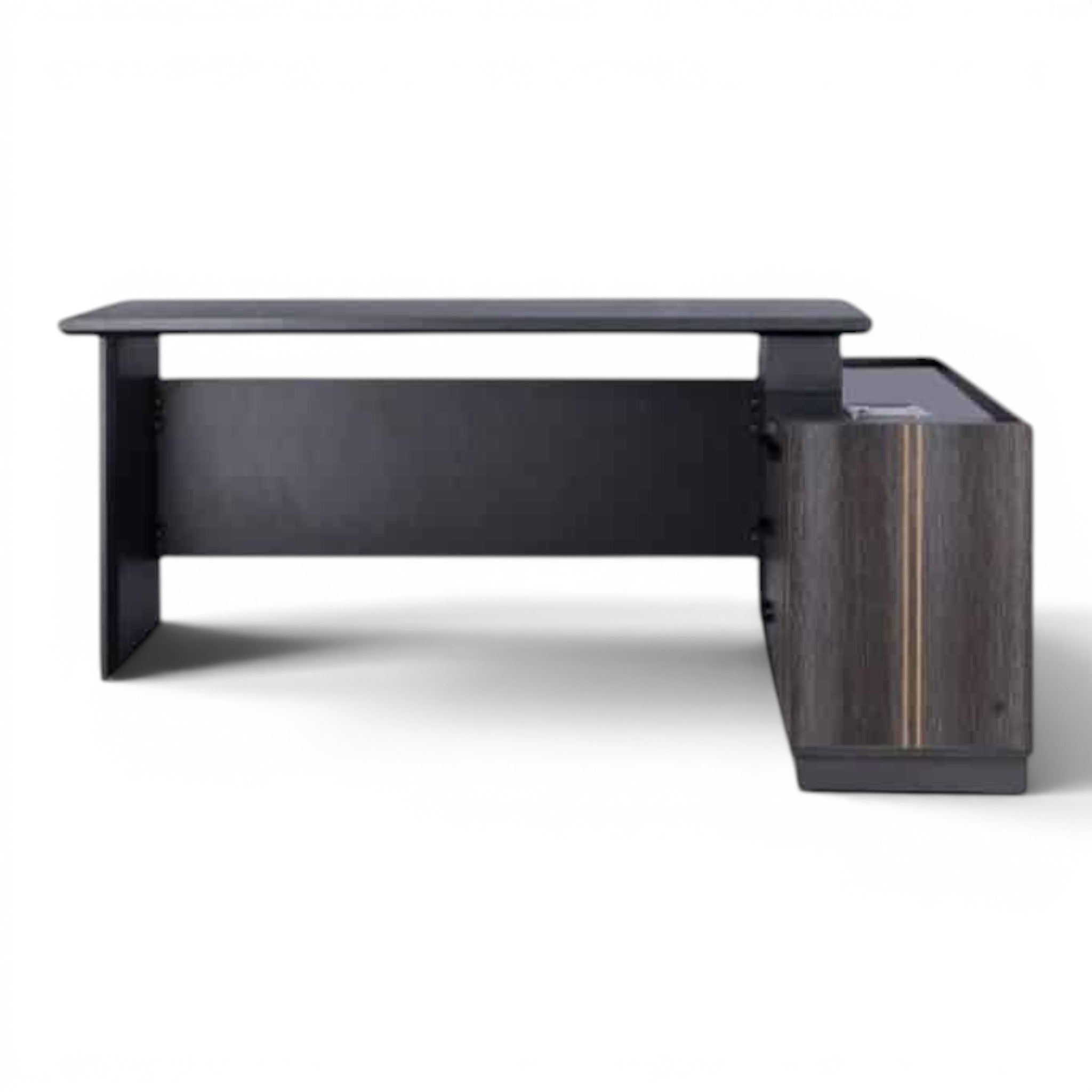 Gray Manager Desk - Elhelow Style office furniture, image 2