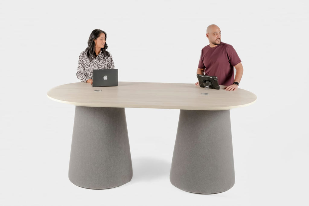 Conical Bar Meeting Table | Premium 240x120cm Executive Conference Table - Elhelow Style office furniture, image 4