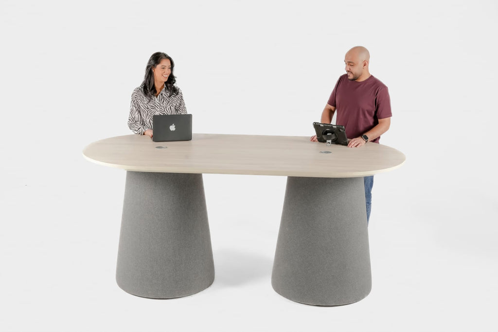 Conical Bar Meeting Table | Premium 240x120cm Executive Conference Table - Elhelow Style office furniture, image 5