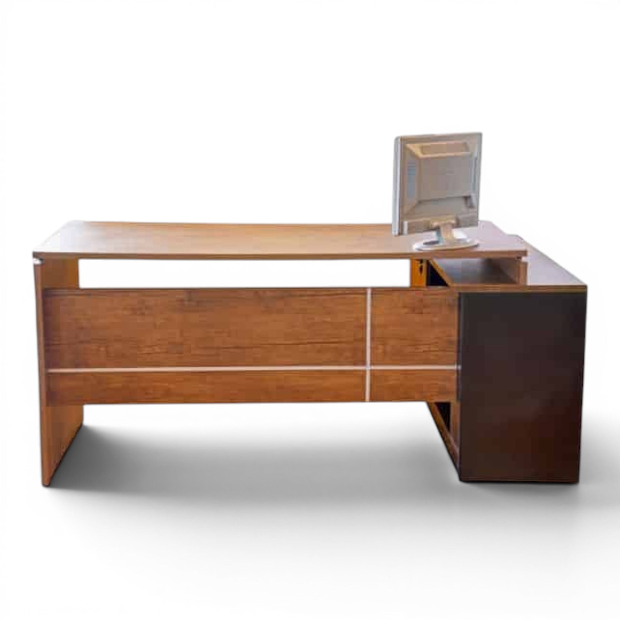 Best Staff Desk With Side Drawers - Elhelow Style office furniture, image 2