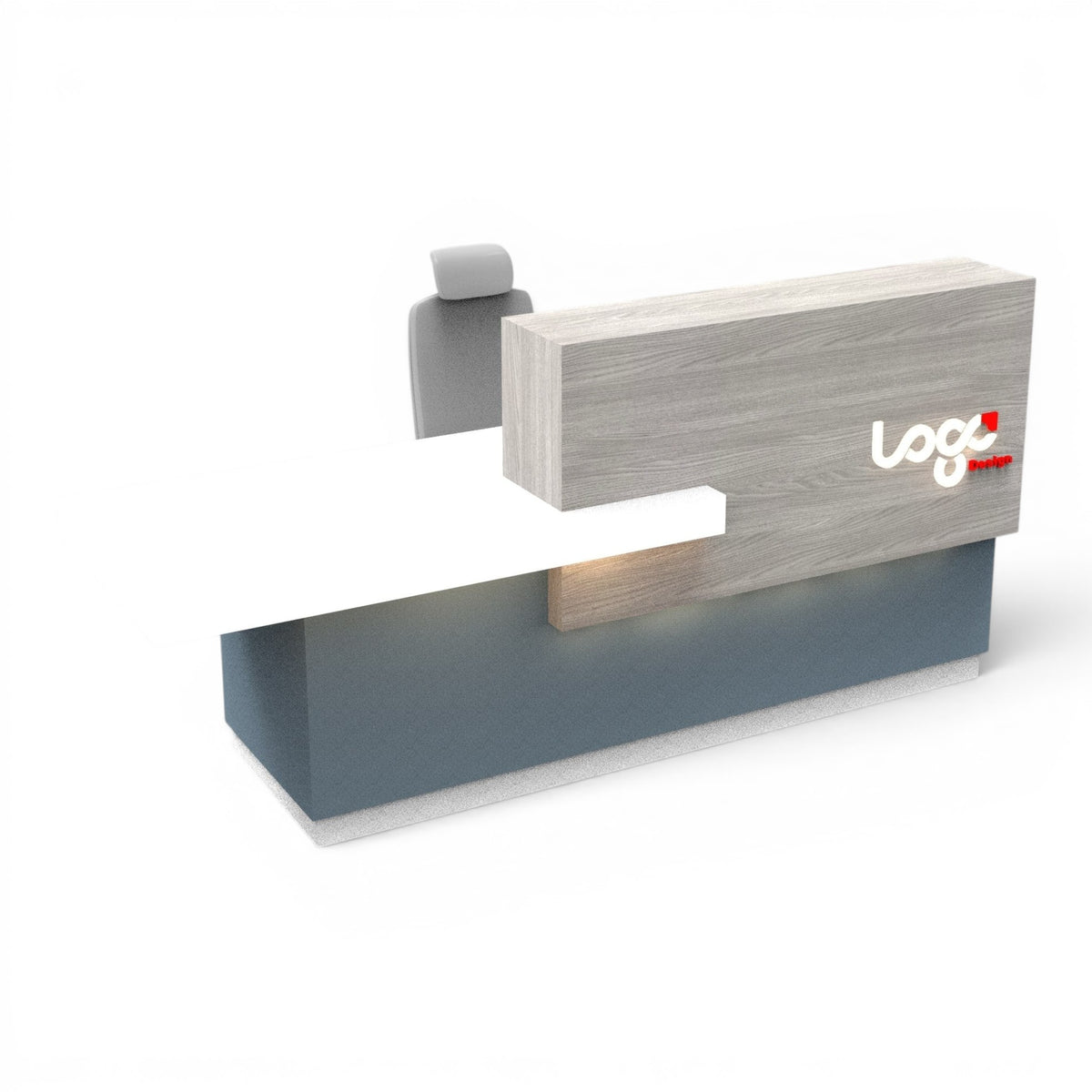 ORA Reception Counter - Elhelow Style office furniture, image 2