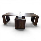 Workstation Desk 4 Cluster - Elhelow Style office furniture, image 2