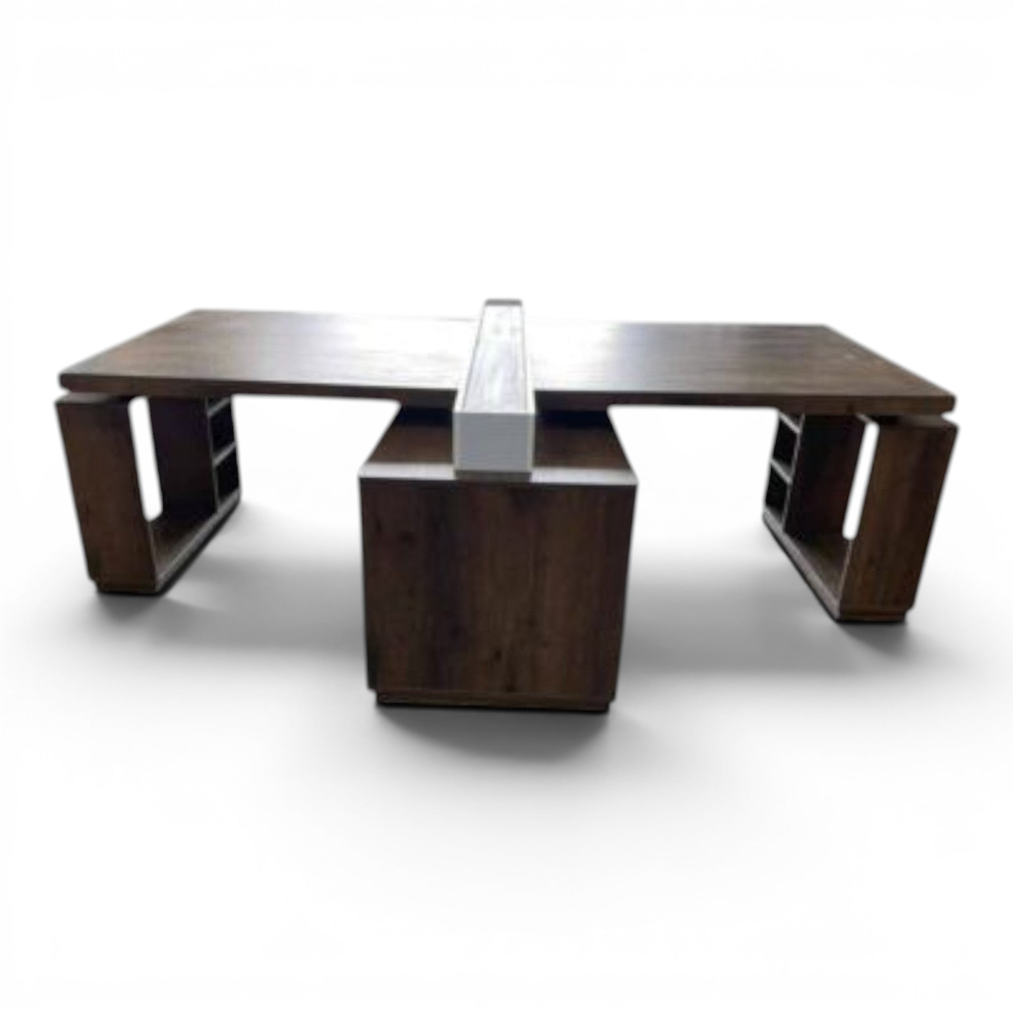Workstation Desk 4 Cluster - Elhelow Style office furniture, image 2