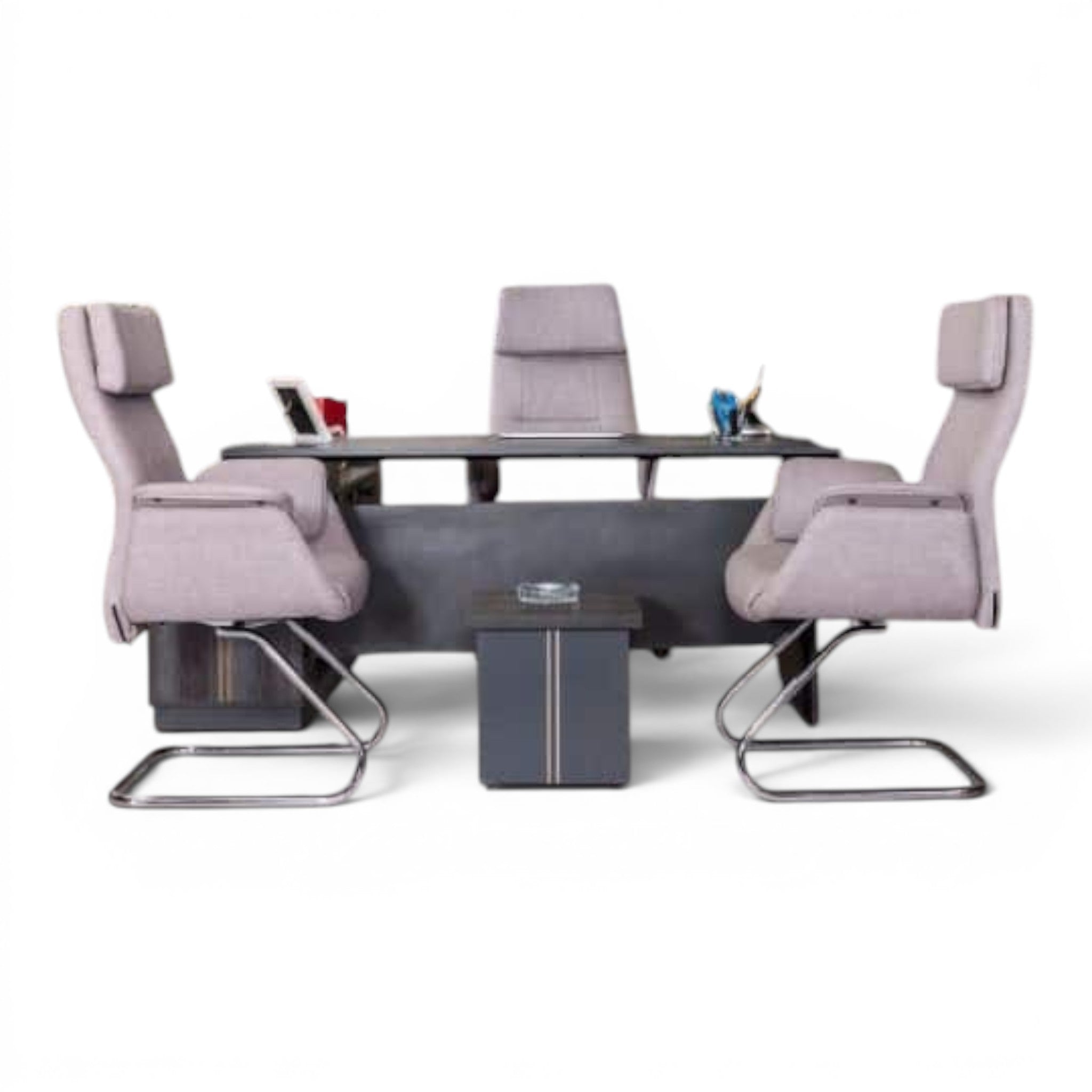 Gray Manager Desk - Elhelow Style office furniture, image 4